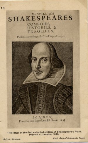 Publicao sobre Shakespeare