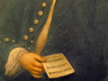 Pormenor do clebre quadro sobre J .S. Bach